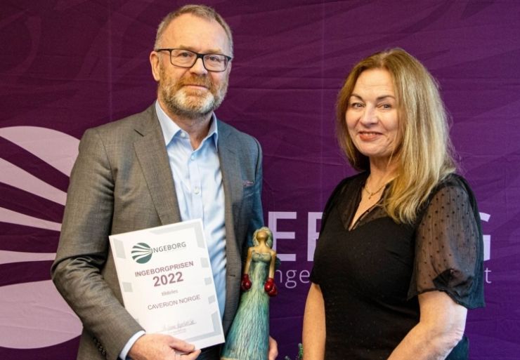 Caverion Norge fikk Ingeborgprisen 2022